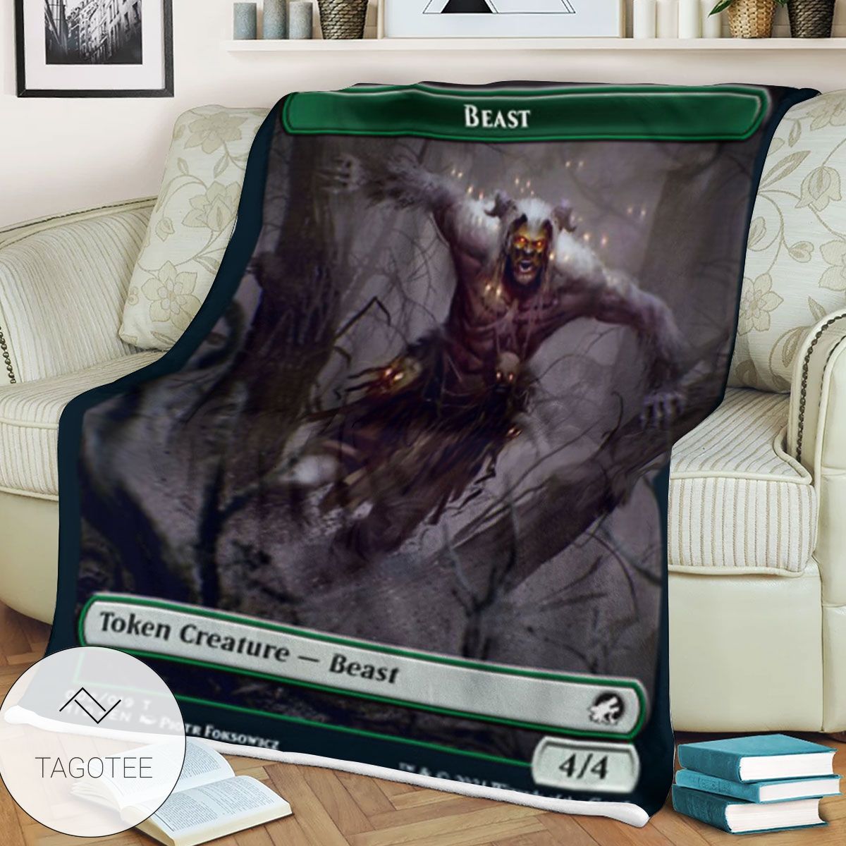 Tmid 8 Beast Mtg Game Magic The Gathering Blanket Tmid 8 Beast Mtg Game Magic The Gathering Blanket