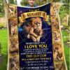 To My Daughter Never Forget That I Love You This Old Lion Will Always Have Your Back The Lion King Blanket