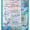 To My Daughter You Will Always My Baby Girl Blanket