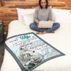 To My Wife Never Forget How Special You Are To Me Wolf Blanket
