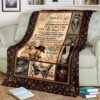 To My Wife The Day I Met You My Life Changed Full Printing Blanket