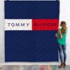 Tommy Hilfiger Navy Quilt Blanket
