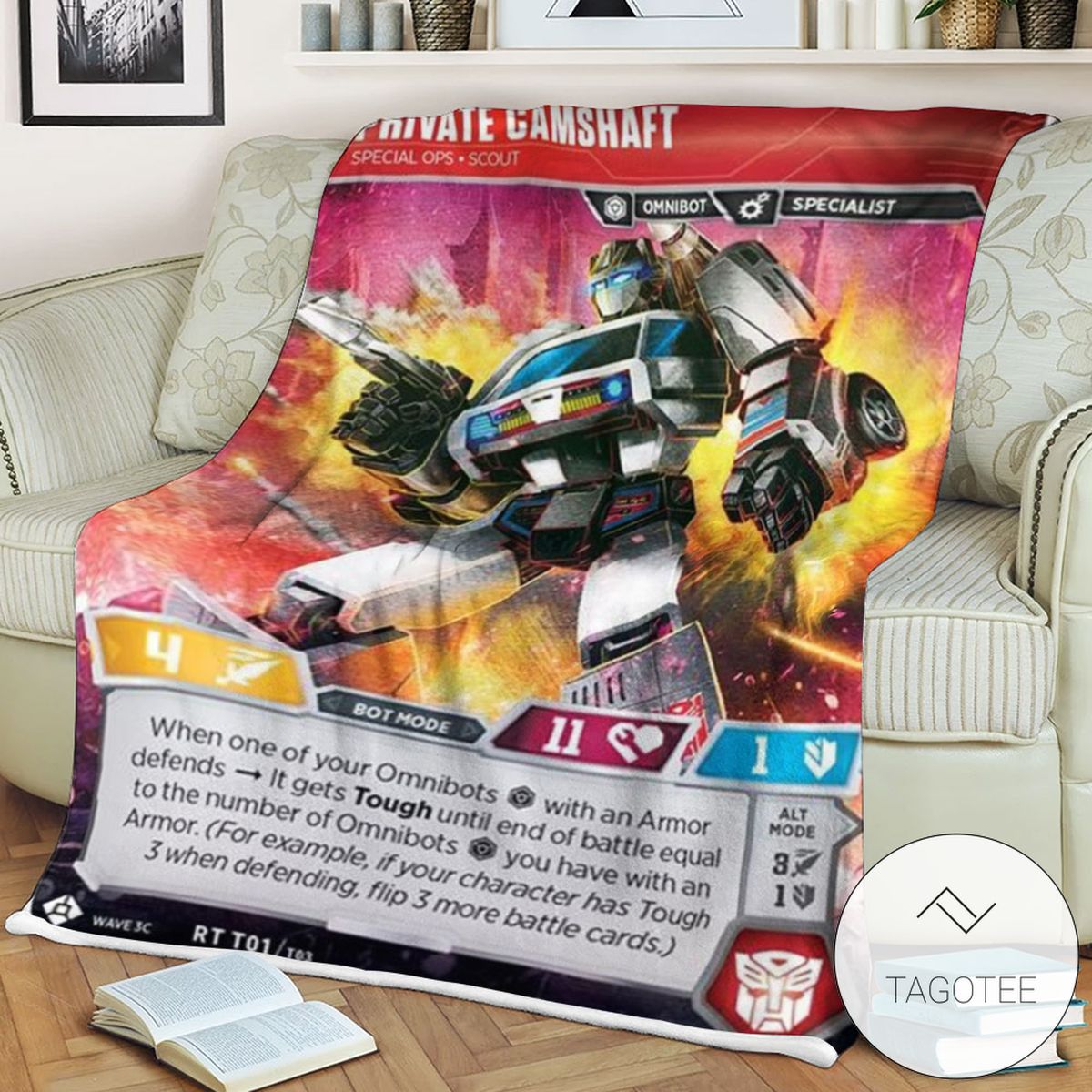 Transformers Private Camshaft Special Ops Scout Sherpa Blanket 3 Transformers Private Camshaft Special Ops Scout Sherpa Blanket 3