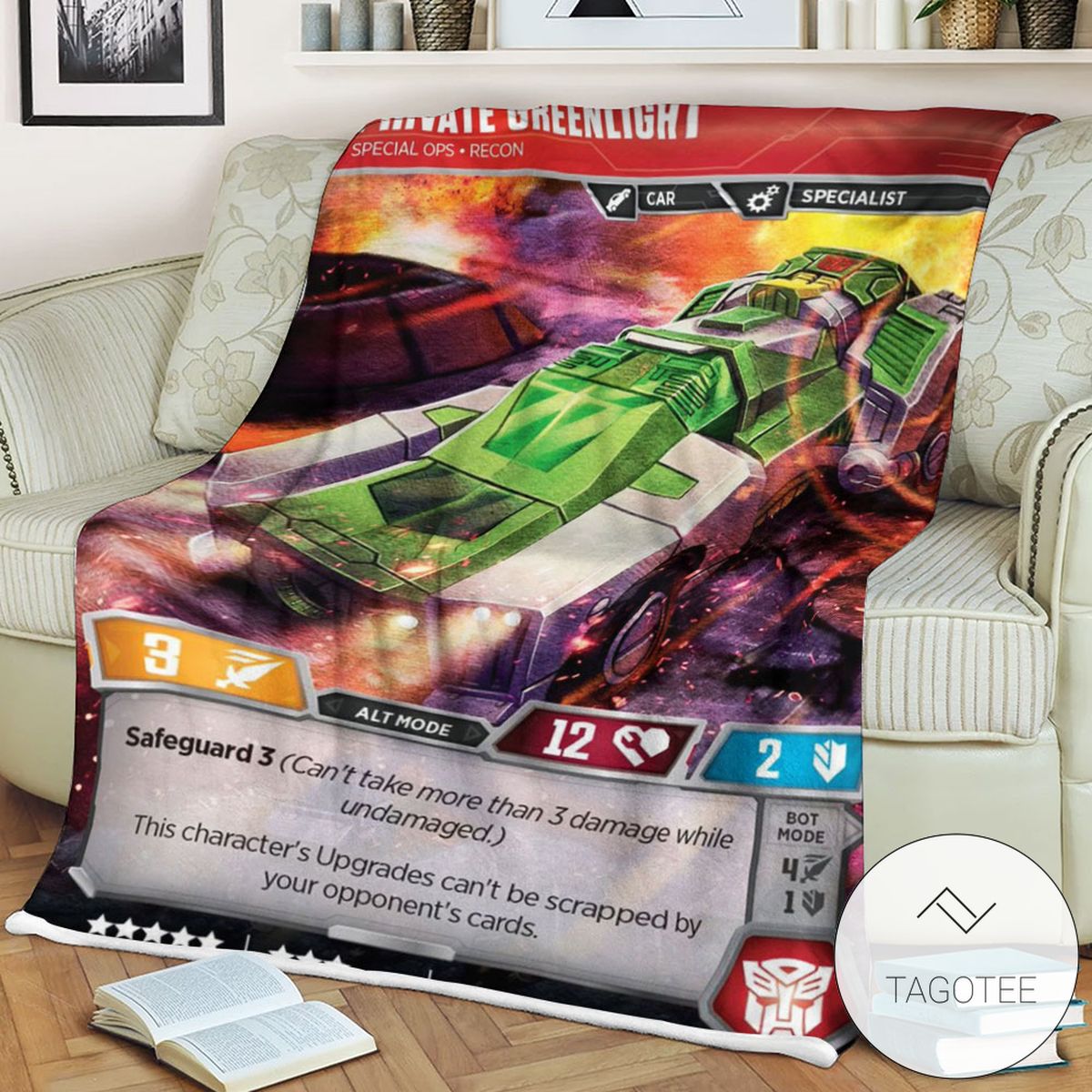 Transformers Private Greenlight Special Ops Recon 2 Sherpa Blanket Tagotee Transformers Private Greenlight Special Ops Recon 2 Sherpa Blanket Tagotee