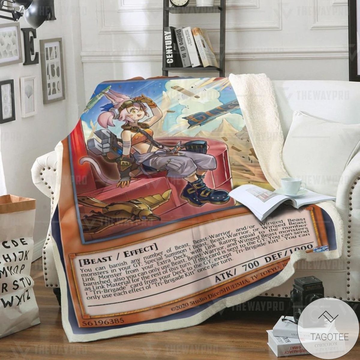 Tri Brigade Kitt Custom Blanket Tri Brigade Kitt Custom Blanket