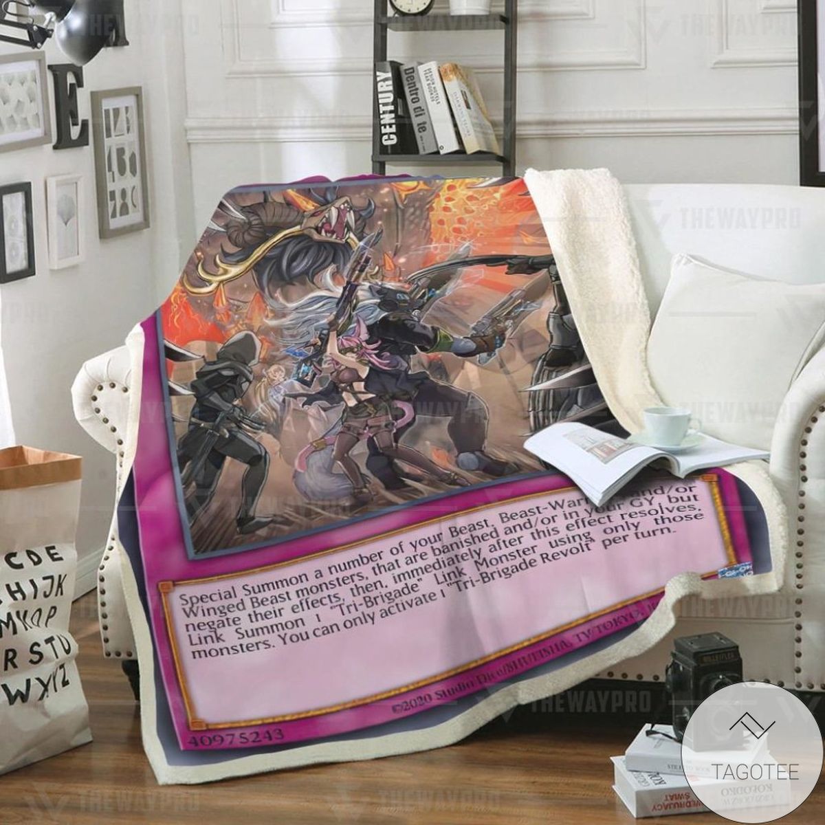 Tri Brigade Revolt Custom Blanket Tri Brigade Revolt Custom Blanket