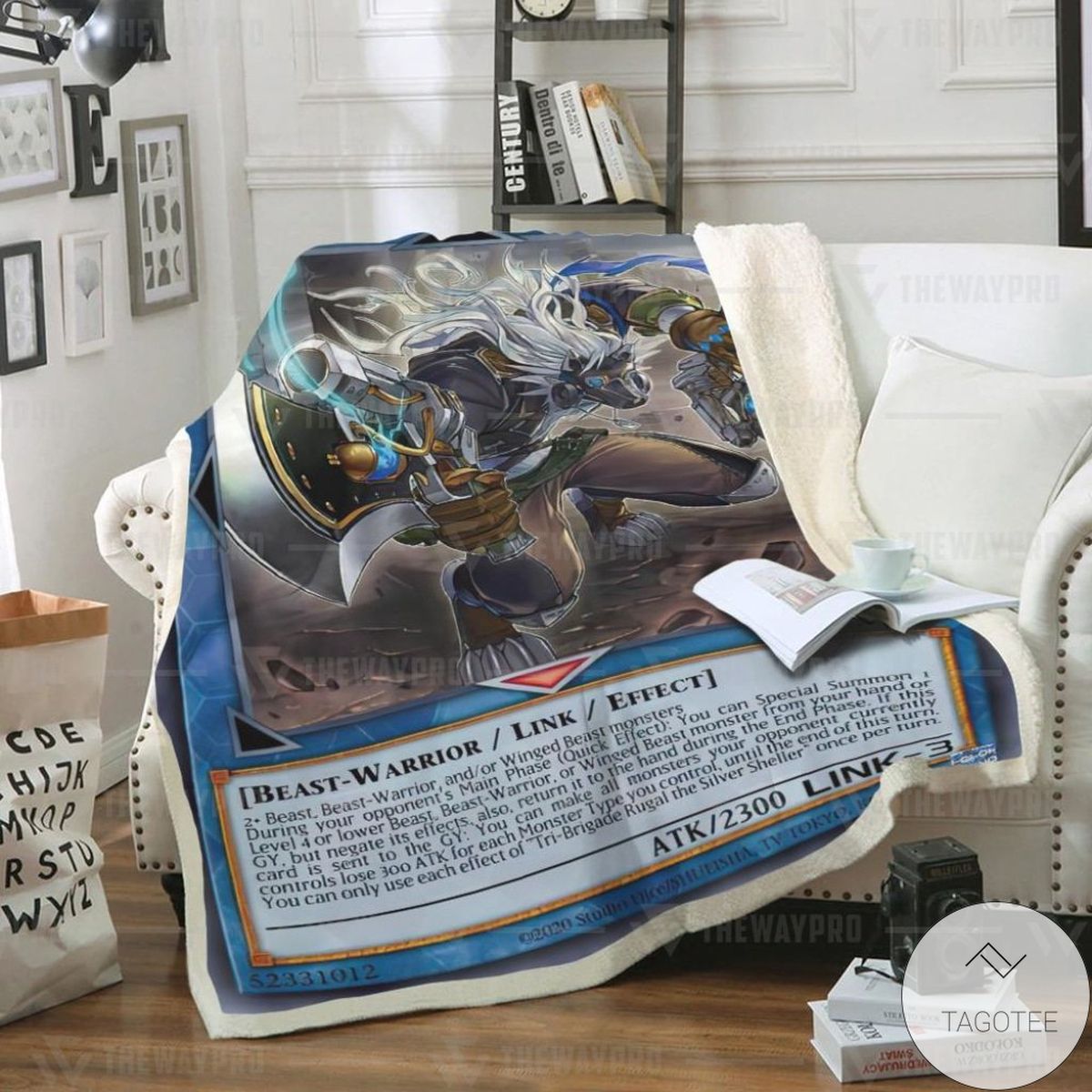 Tri Brigade Rugal The Silver Sheller Custom Blanket Tri Brigade Rugal The Silver Sheller Custom Blanket