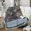 Tri Brigade Shuraig The Ominous Omen Custom Blanket