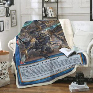 Tri Brigade Shuraig The Ominous Omen Yu Gi Oh Blanket