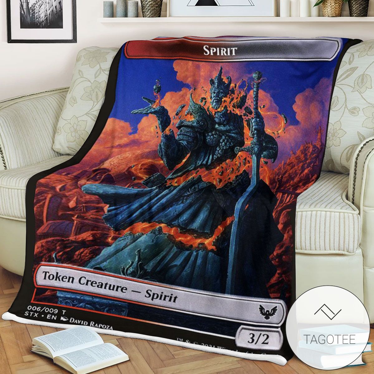 Tstx 6 Spirit Mtg Game Magic The Gathering Blanket Tstx 6 Spirit Mtg Game Magic The Gathering Blanket