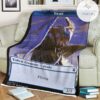 Tznr 5 Drake Mtg Game Magic The Gathering Fleece Blanket