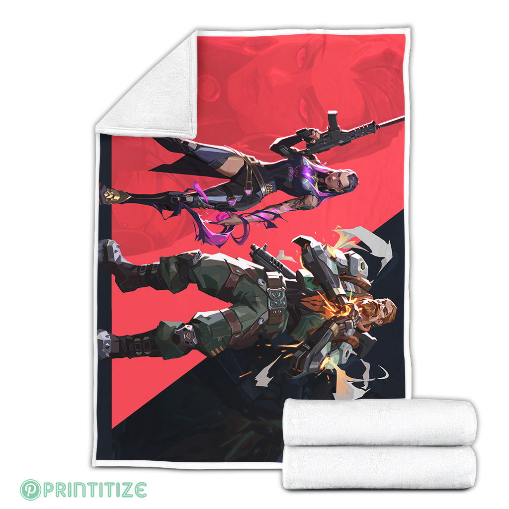 VALORANT Reyna And Breach Blanket VALORANT Reyna And Breach Blanket