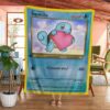 Valentine Pokemon Squirtle I Choose You Blanket