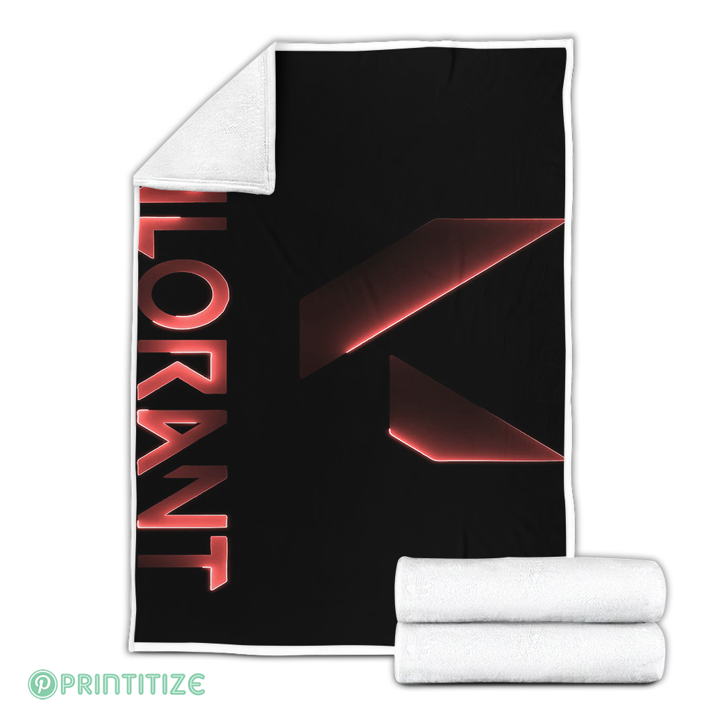 Valorant Logo Blanket Valorant Logo Blanket