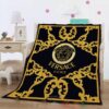 Versace Home Brand Black Blanket