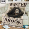 Wanted Dead Or Live Brook One Piece Blanket