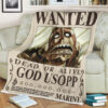 Wanted Dead Or Live God Usopp One Piece Blanket