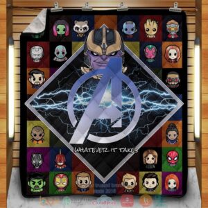 Whatever It Takes Quilt Blanket