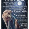 Woft To My Dad I Know Its Not Easy Your Daughter Blanket
