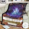 World Of Warcraft Grim Campfire Soft Blanket Tagotee