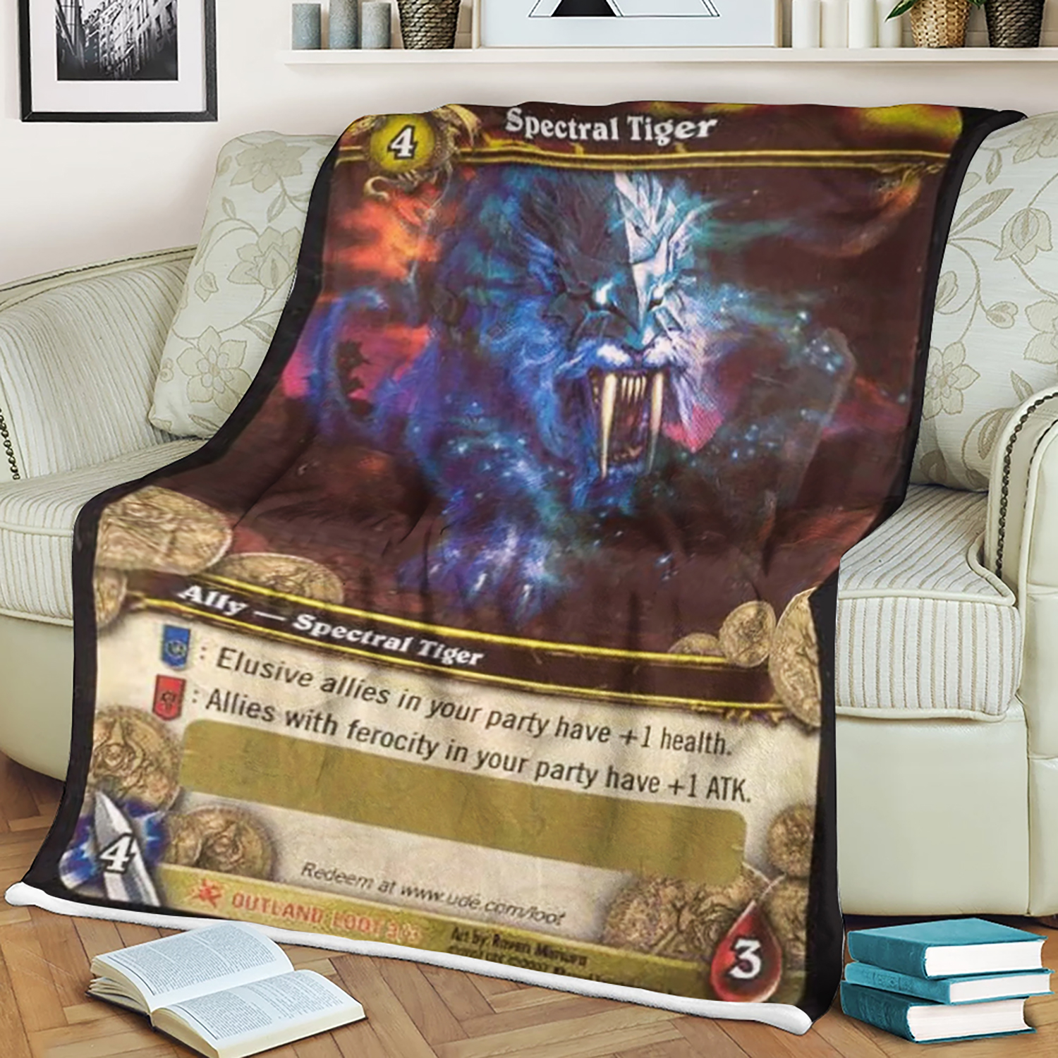Wow Spectral Tiger Blanket Wow Spectral Tiger Blanket