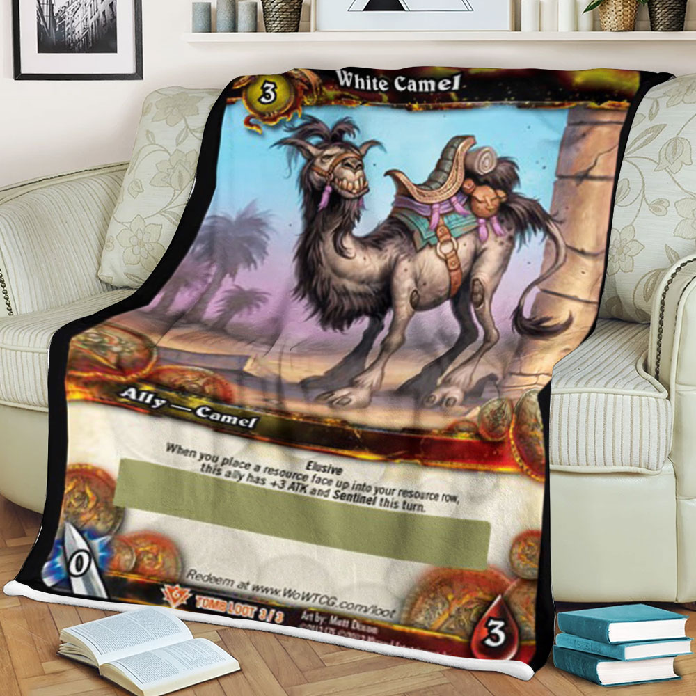 Wow White Camel Blanket Wow White Camel Blanket