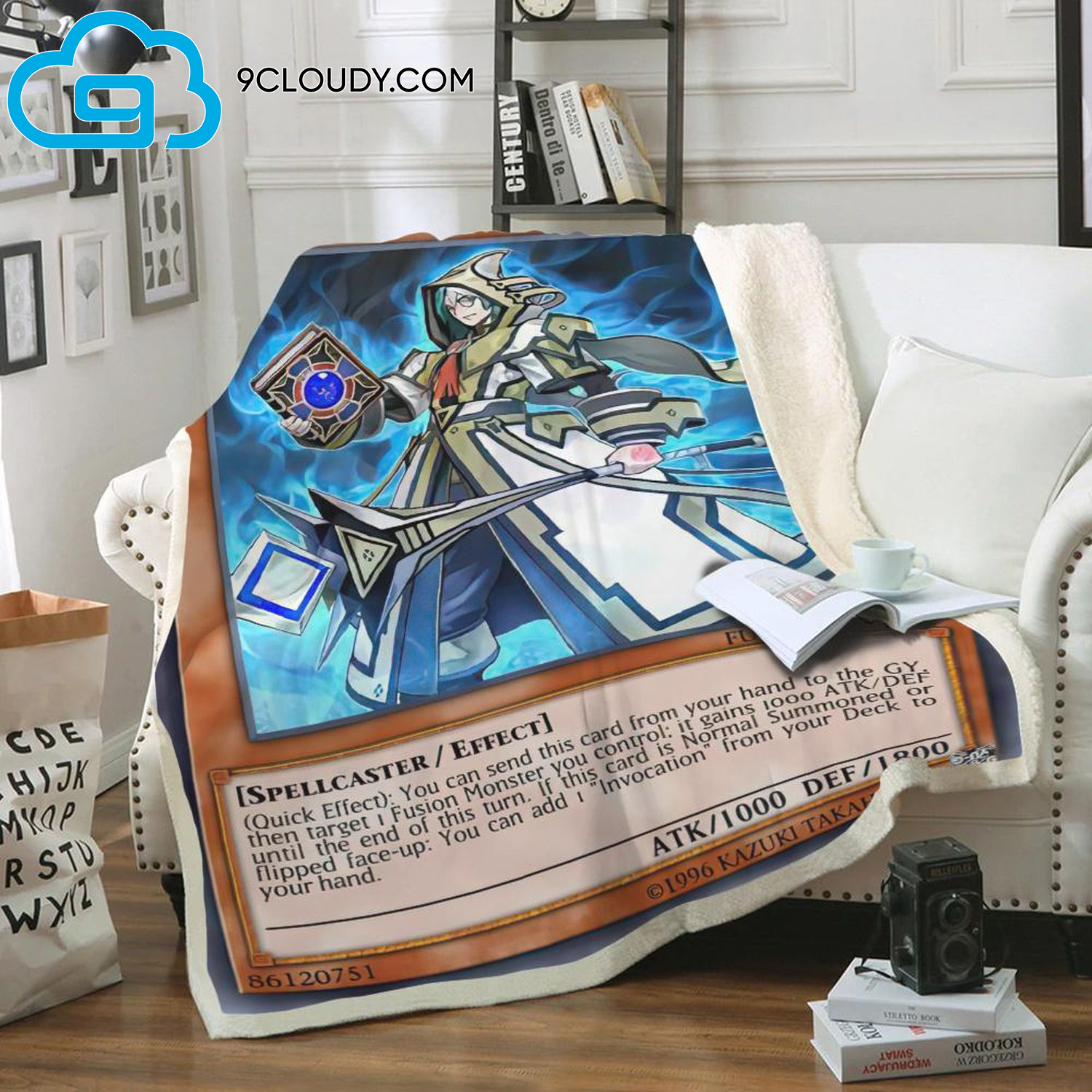 Yu Gi Oh Aleister The Invoker Full Print Soft Blanket Yu Gi Oh Aleister The Invoker Full Print Soft Blanket