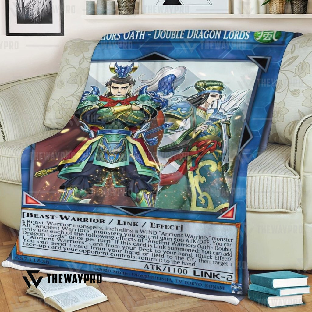 Yu Gi Oh Ancient Warriors Oath Blanket Yu Gi Oh Ancient Warriors Oath Blanket