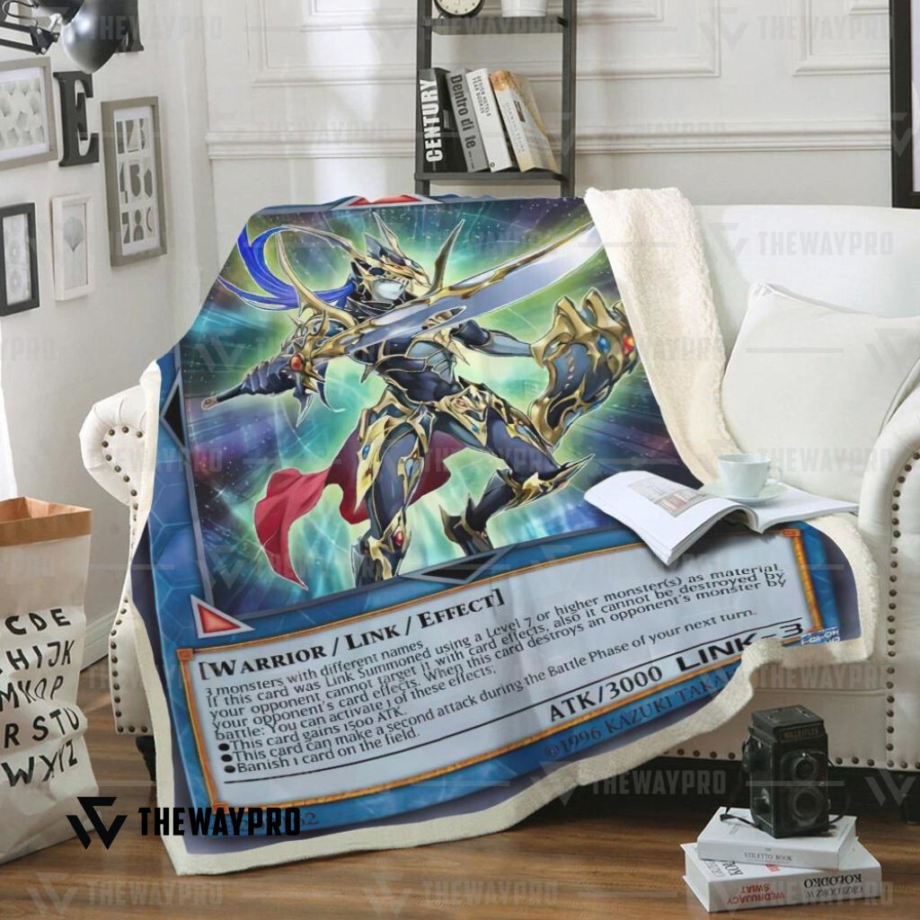 Yu Gi Oh Black Luster Soldier Of Chaos Blanket Yu Gi Oh Black Luster Soldier Of Chaos Blanket