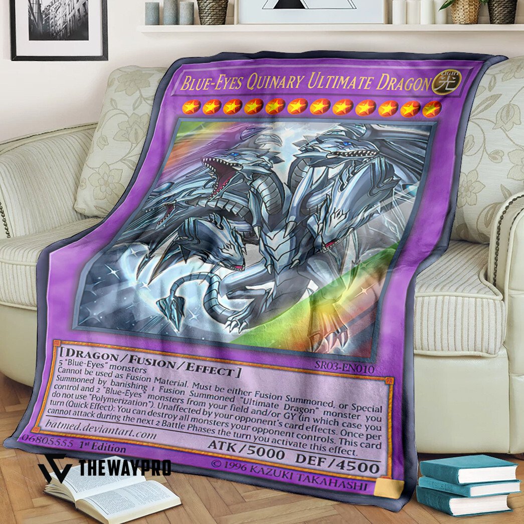 Yu Gi Oh Blue Eyes Quinary Ultimate Dragon Blanket 2 Yu Gi Oh Blue Eyes Quinary Ultimate Dragon Blanket 2