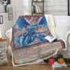 Yu Gi Oh Blue Eyes Shining Dragon Blanket 2