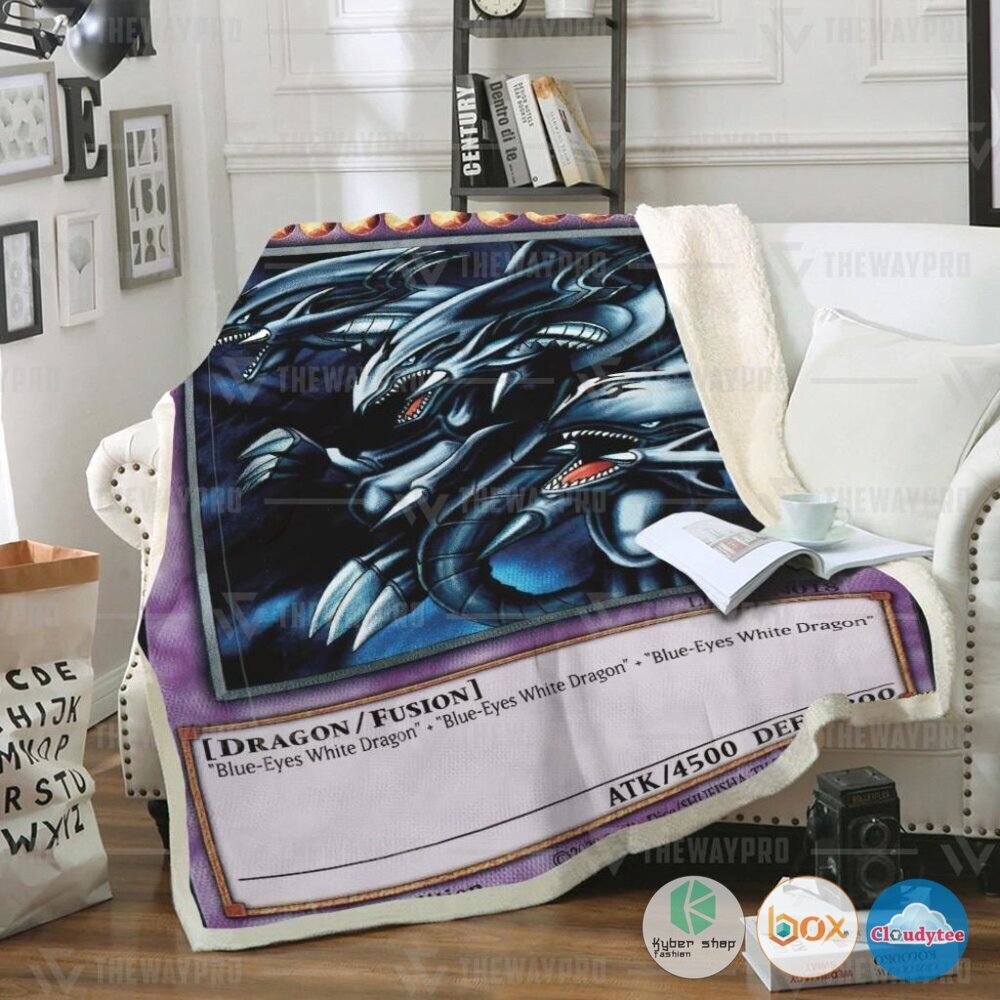 Yu Gi Oh Blue Eyes Ultimate Dragon Blanket 2 Yu Gi Oh Blue Eyes Ultimate Dragon Blanket 2