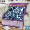 Yu Gi Oh Blue Eyes Ultimate White Dragon Custom Blanket