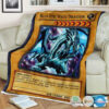 Yu Gi Oh Blue Eyes White Dragon 1St Edition 2002 Blanket