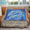 Yu Gi Oh Blue Eyes White Dragon Full Print Soft Blanket