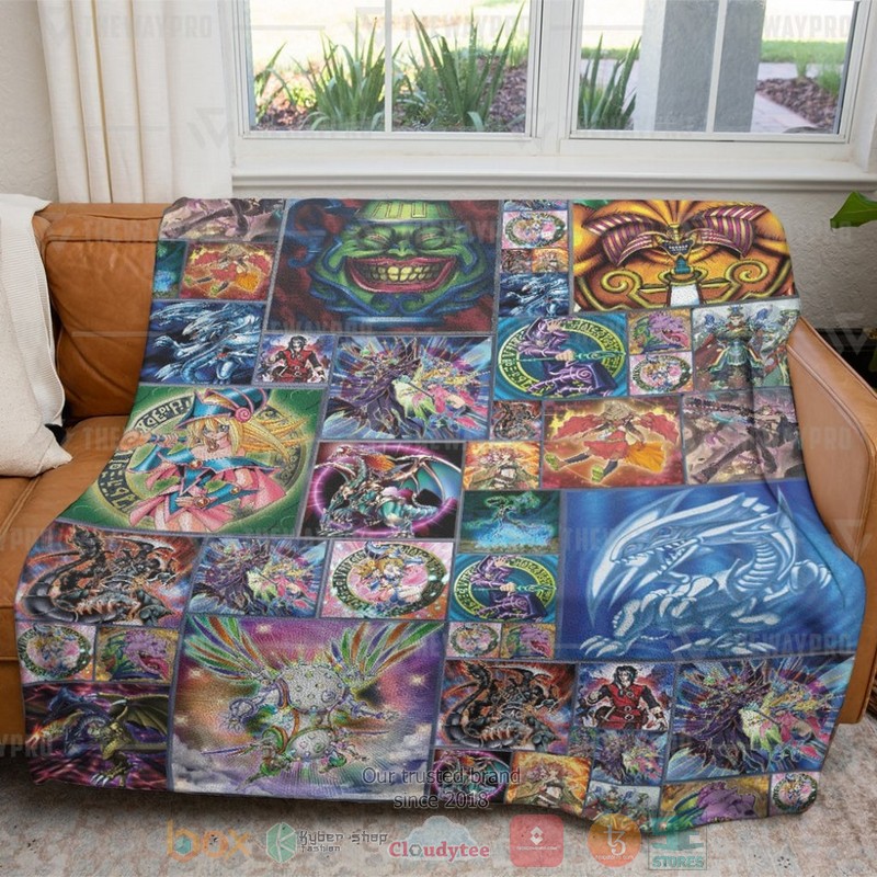 Yu Gi Oh Cards Soft Blanket 3 Yu Gi Oh Cards Soft Blanket 3