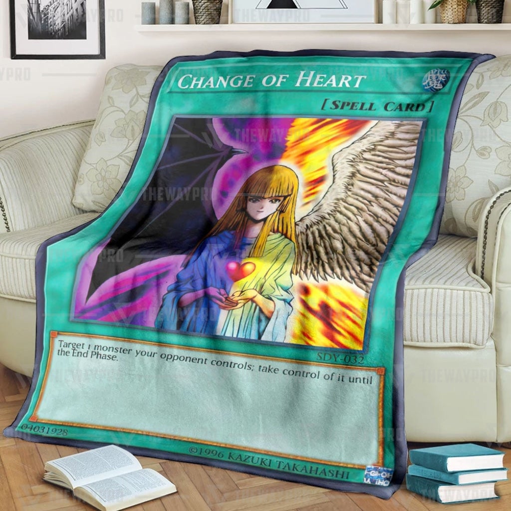Yu Gi Oh Change Of Heart Blanket Yu Gi Oh Change Of Heart Blanket