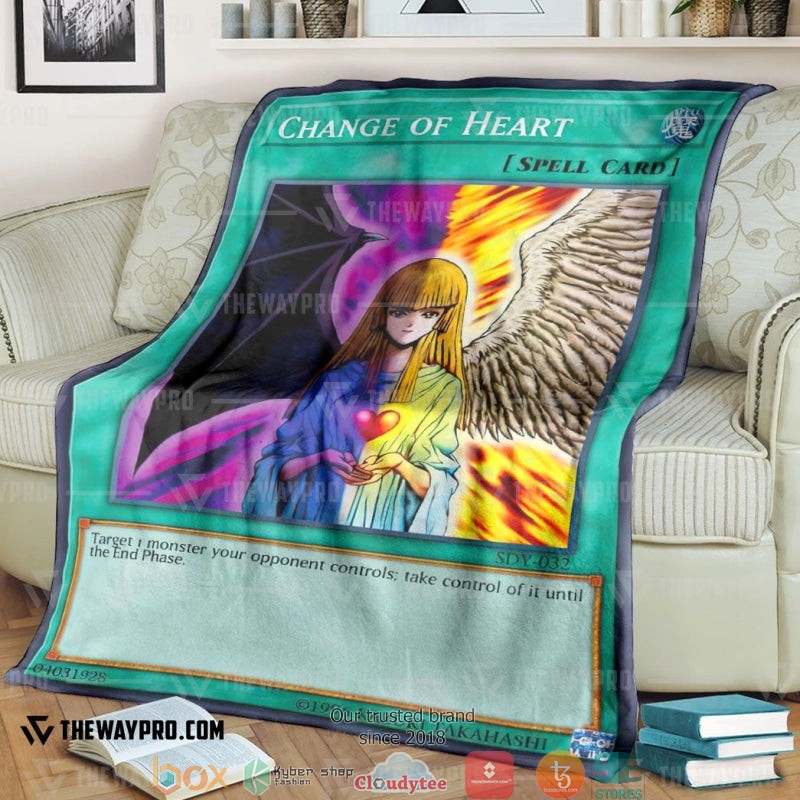 Yu Gi Oh Change Of Heart Soft Blanket 2 Yu Gi Oh Change Of Heart Soft Blanket 2