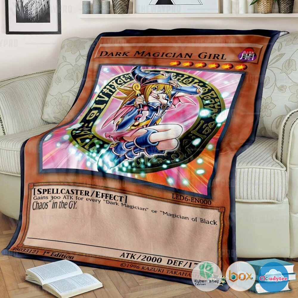 Yu Gi Oh Dark Magician Girl Blanket 3 Yu Gi Oh Dark Magician Girl Blanket 3