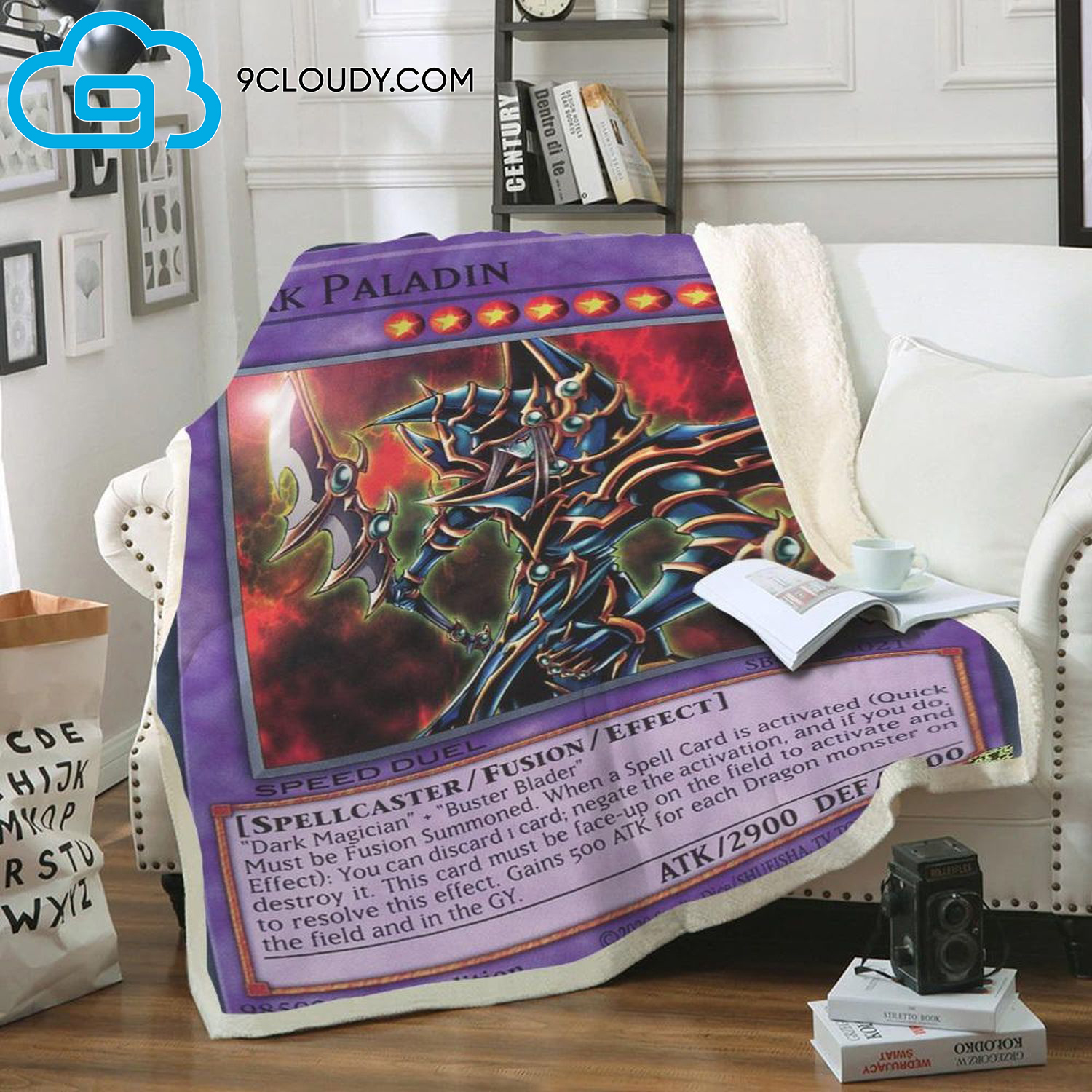 Yu Gi Oh Dark Paladin Full Print Soft Blanket Yu Gi Oh Dark Paladin Full Print Soft Blanket