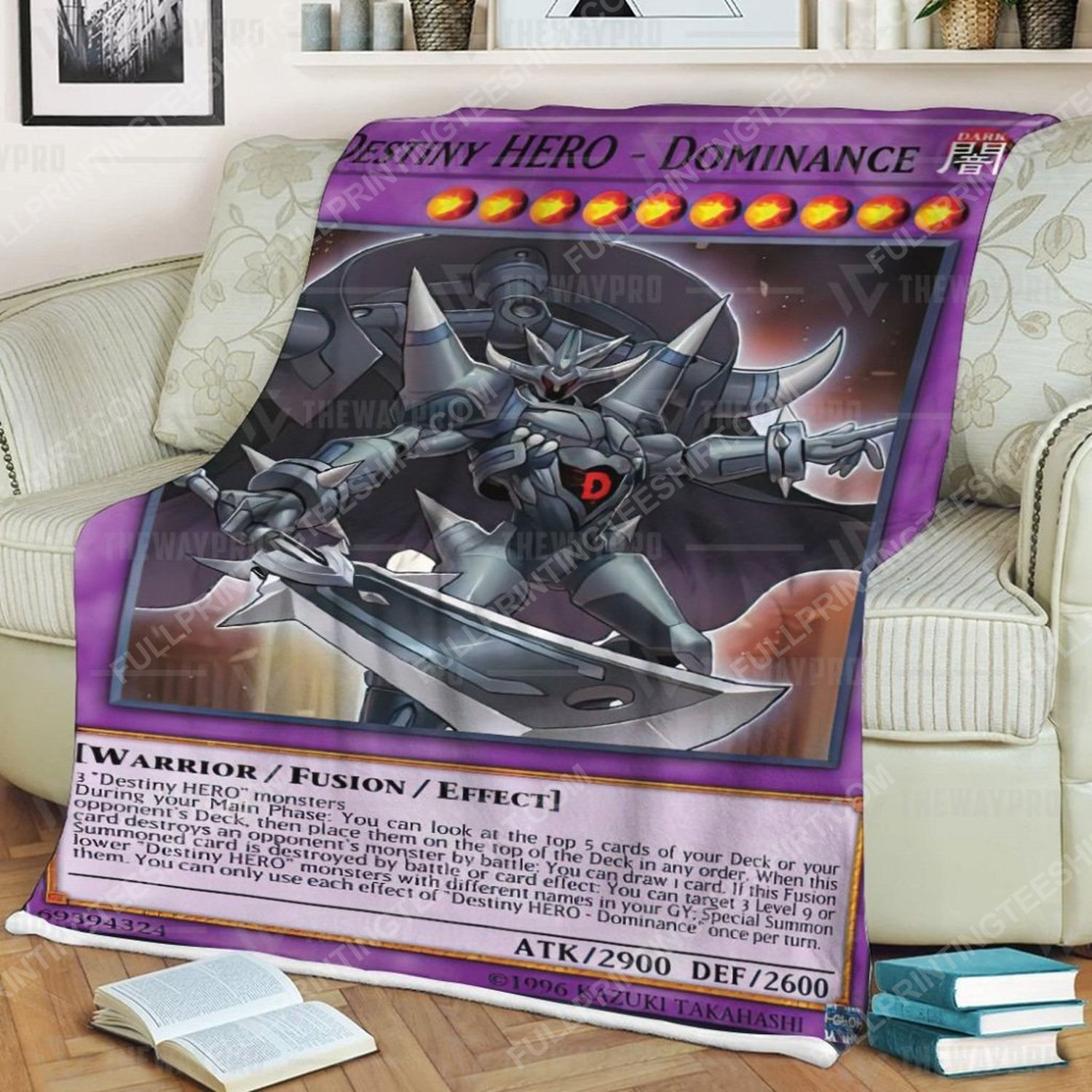 Yu Gi Oh Destiny Hero Dominance Full Print Soft Blanket Yu Gi Oh Destiny Hero Dominance Full Print Soft Blanket