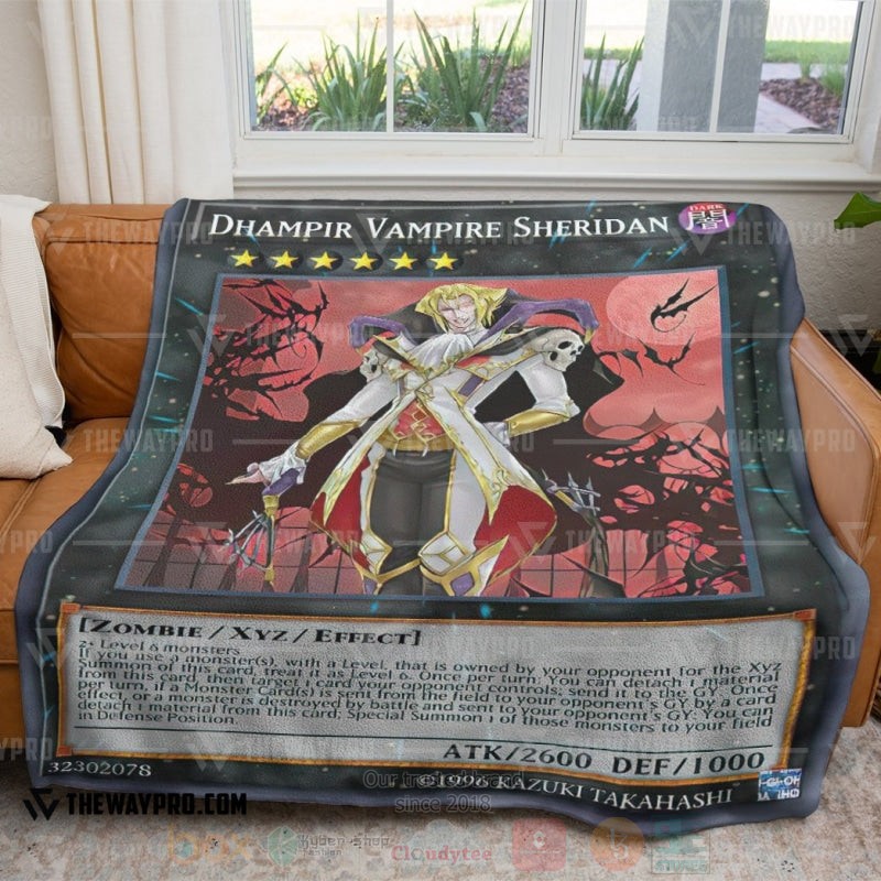 Yu Gi Oh Dhampir Vampire Sheridan Soft Blanket Yu Gi Oh Dhampir Vampire Sheridan Soft Blanket