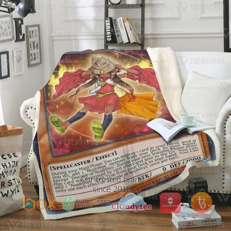 Yu Gi Oh Disciple Of Nephthys Blanket Yu Gi Oh Disciple Of Nephthys Blanket