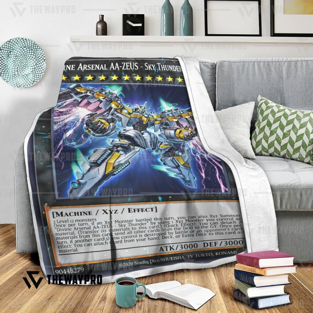 Yu Gi Oh Divine Arsenal Aa Zeus Sky Thunder Blanket Yu Gi Oh Divine Arsenal Aa Zeus Sky Thunder Blanket