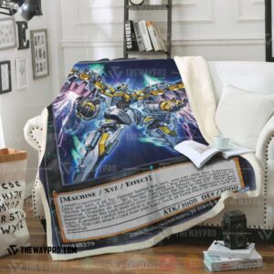 Yu Gi Oh Divine Arsenal Aa Zeus Sky Thunder Soft Blanket