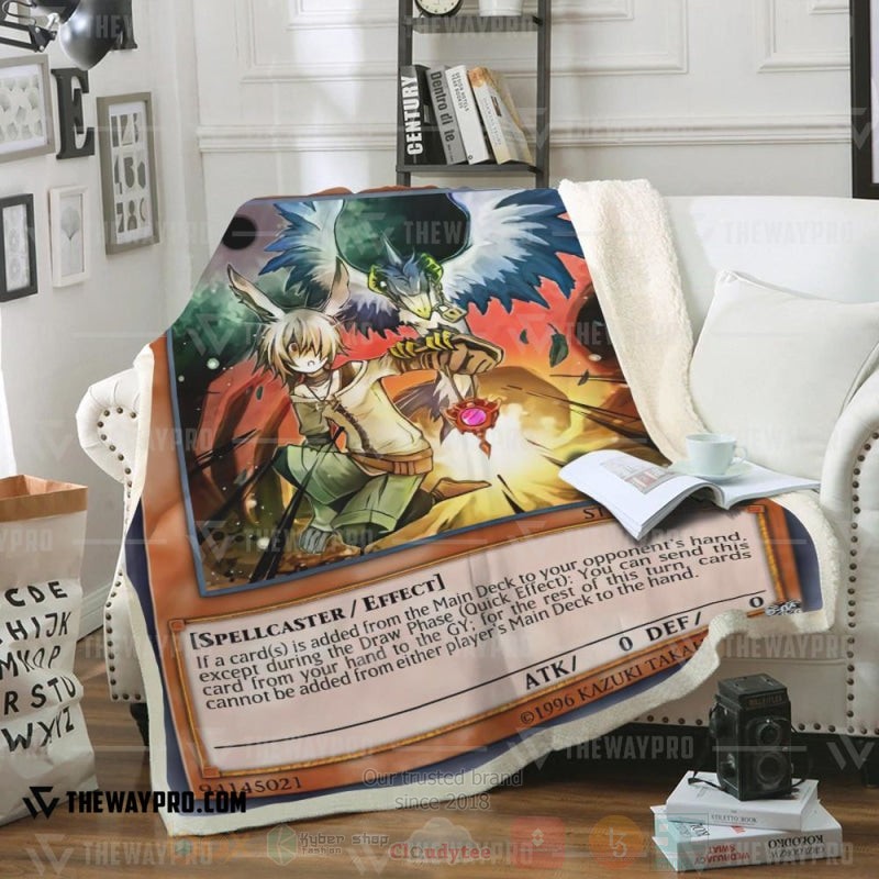 Yu Gi Oh Droll And Lock Bird Soft Blanket Yu Gi Oh Droll And Lock Bird Soft Blanket