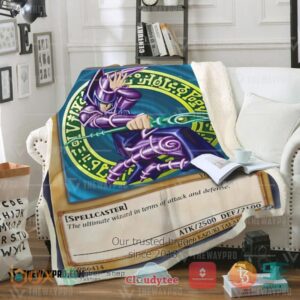 Yu Gi Oh Duel Links Cards Dark Magician Soft Blanket