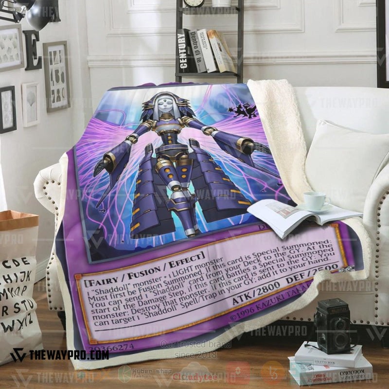 Yu Gi Oh El Shaddoll Construct Soft Blanket Yu Gi Oh El Shaddoll Construct Soft Blanket