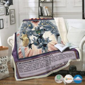 Yu Gi Oh Elemental Hero Shining Flare Wingman Blanket 2