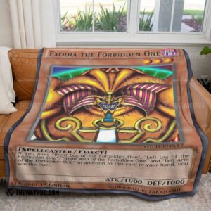Yu Gi Oh Exodia The Forbidden One Blanket